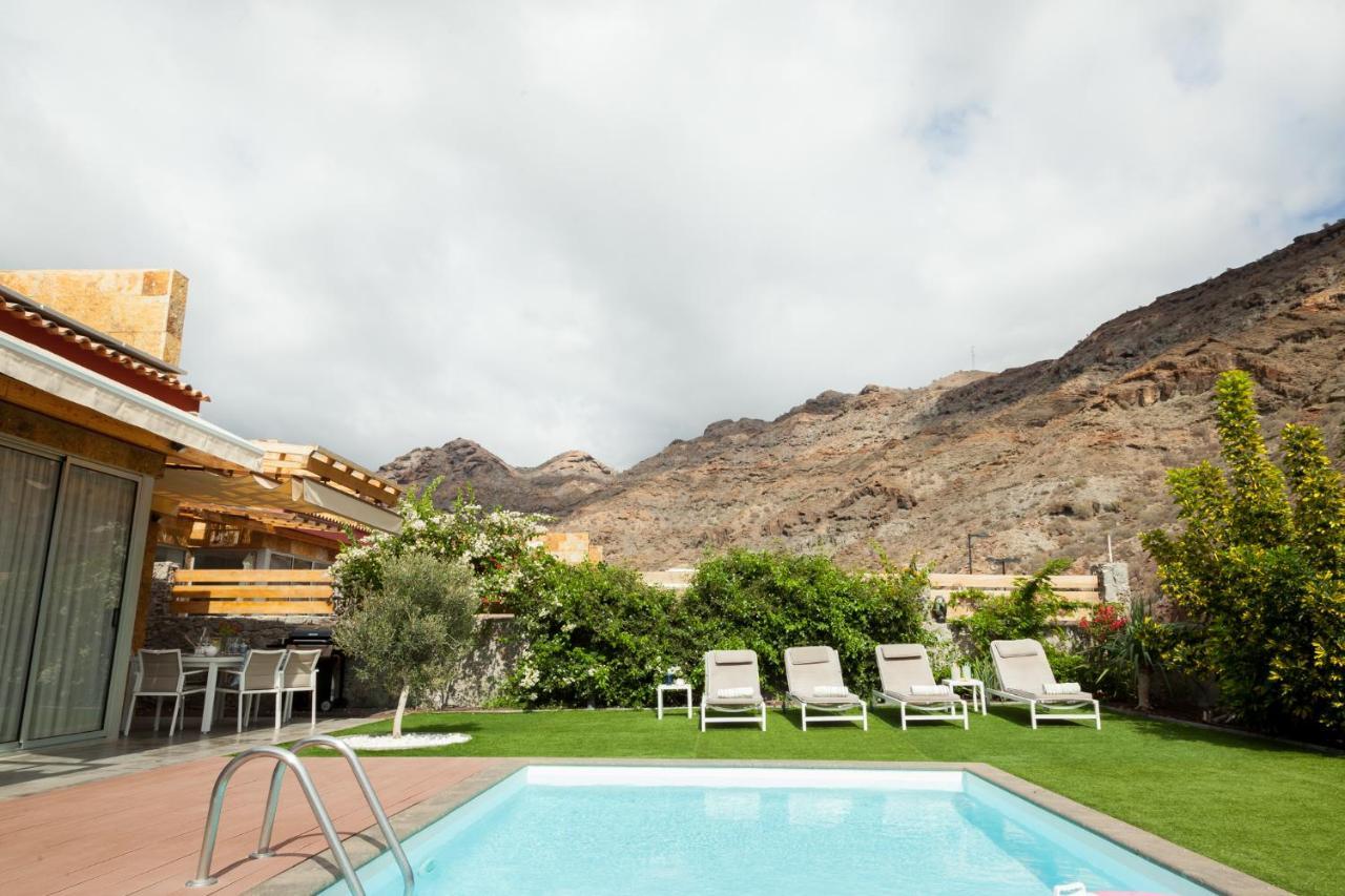Elle Ocean Villa Gran Canaria Heated Pool Wifi Amadores Zewnętrze zdjęcie