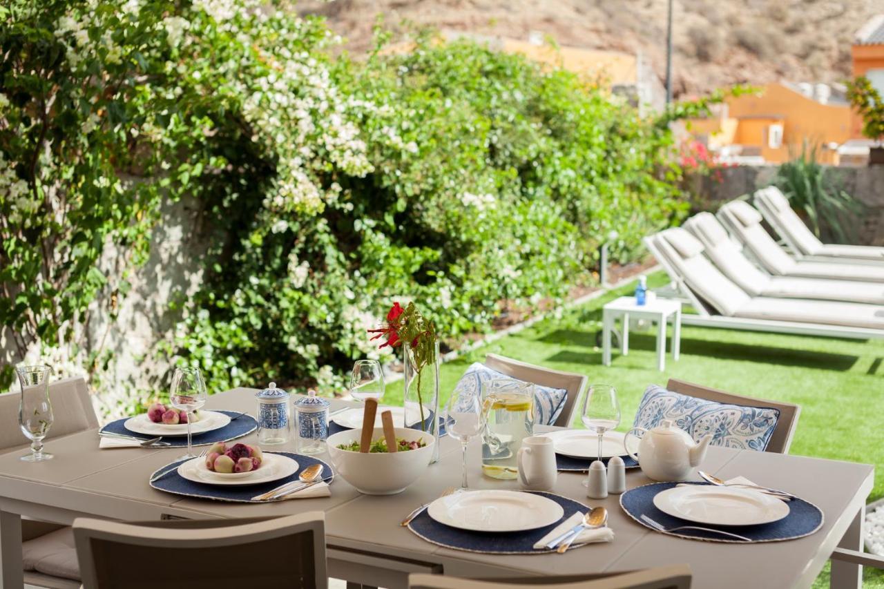 Elle Ocean Villa Gran Canaria Heated Pool Wifi Amadores Zewnętrze zdjęcie